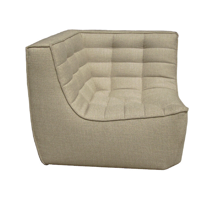 Ethnicraft - N701 Sofa - Ecke, Beige