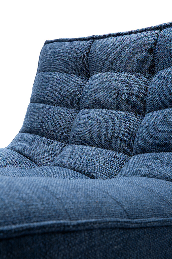 Ethnicraft - N701 Sofa - 2 Sitzer, Blau