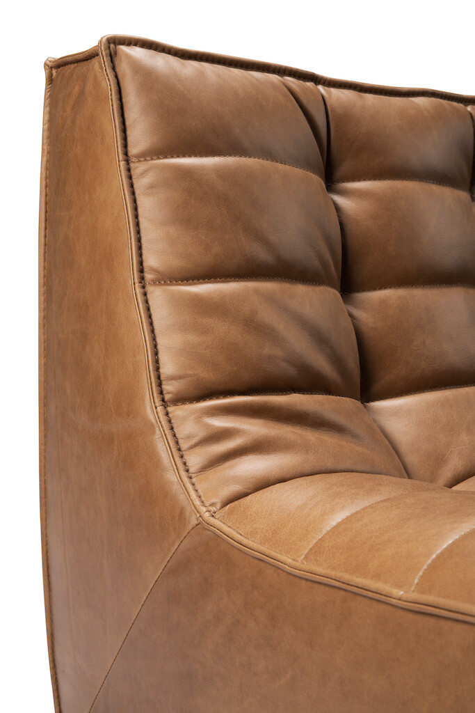 Ethnicraft - N701 Sofa - Ecke, Leder
