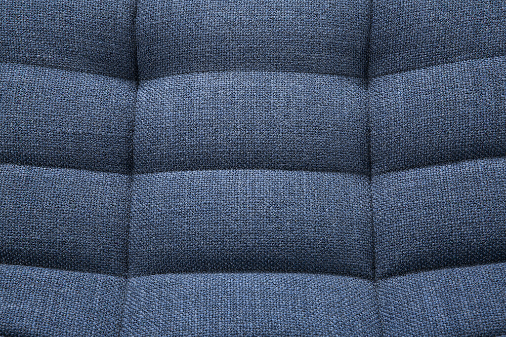 Ethnicraft - N701 Sofa - Polsterhocker, Blau