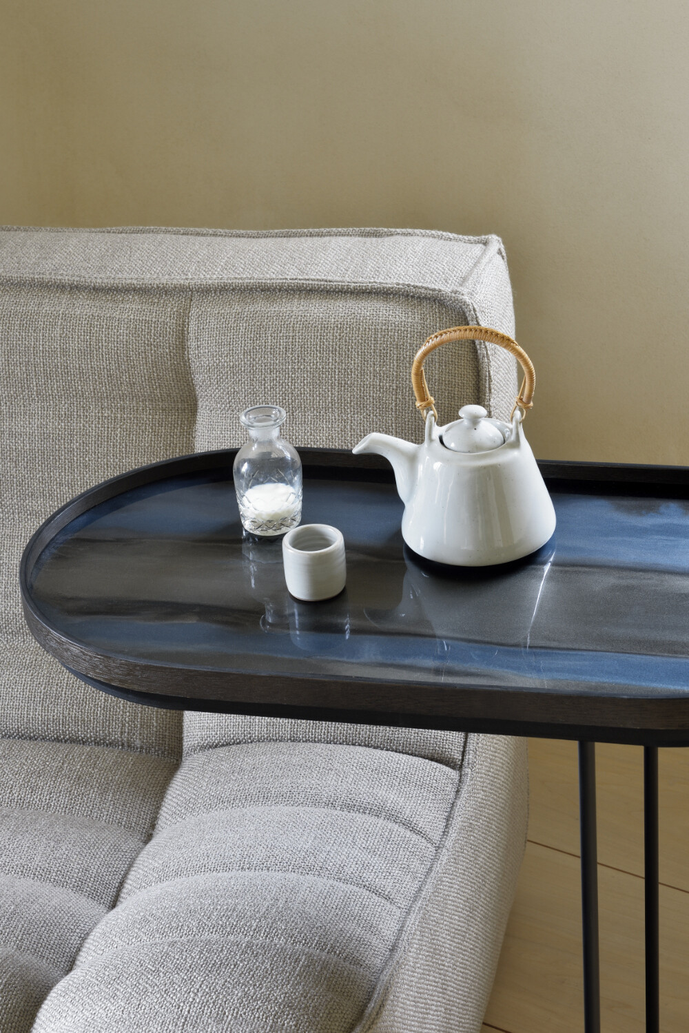 Ethnicraft - Beistelltisch - oval, M