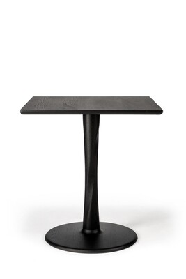 Torsion Esstisch - Eiche schwarz, quadratisch Torsion Esstisch - Eiche schwarz, quadratisch