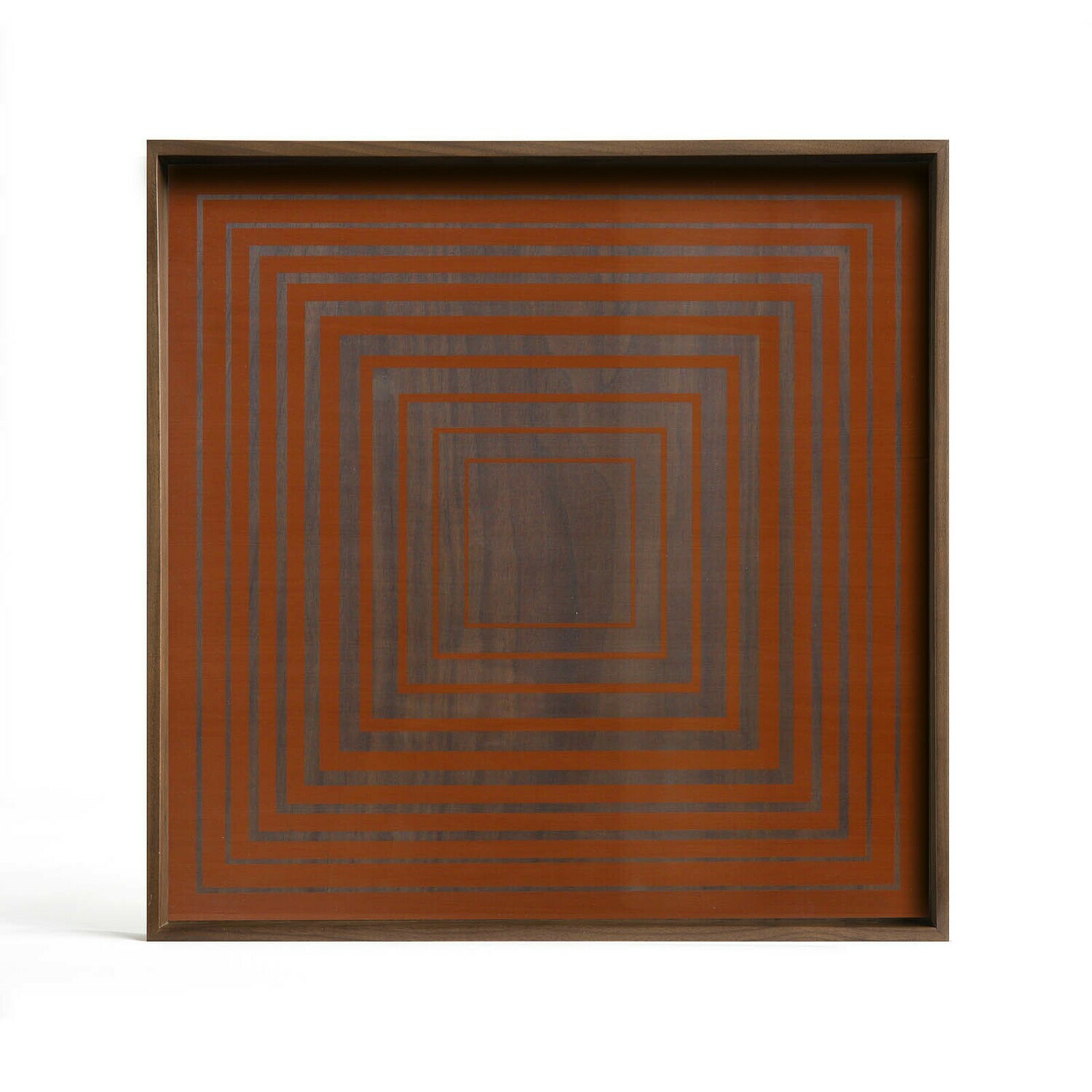 Ethnicraft - Tablett quadratisch, 51cm - Glas, Pumpkin Square