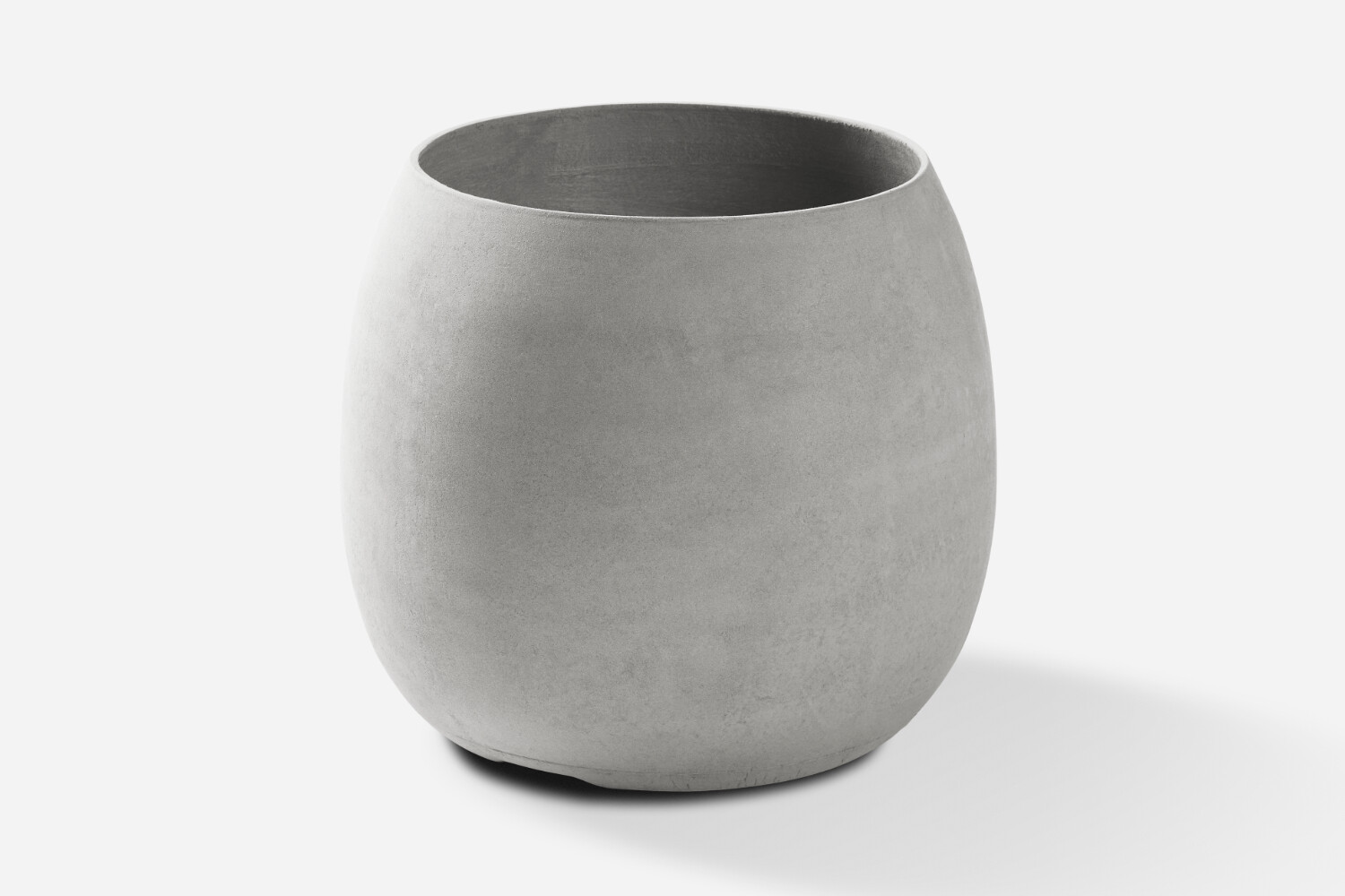 Swisspearl - Sumo Pflanzengefäss, Durchmesser: 49cm, Farbe: Naturgrau