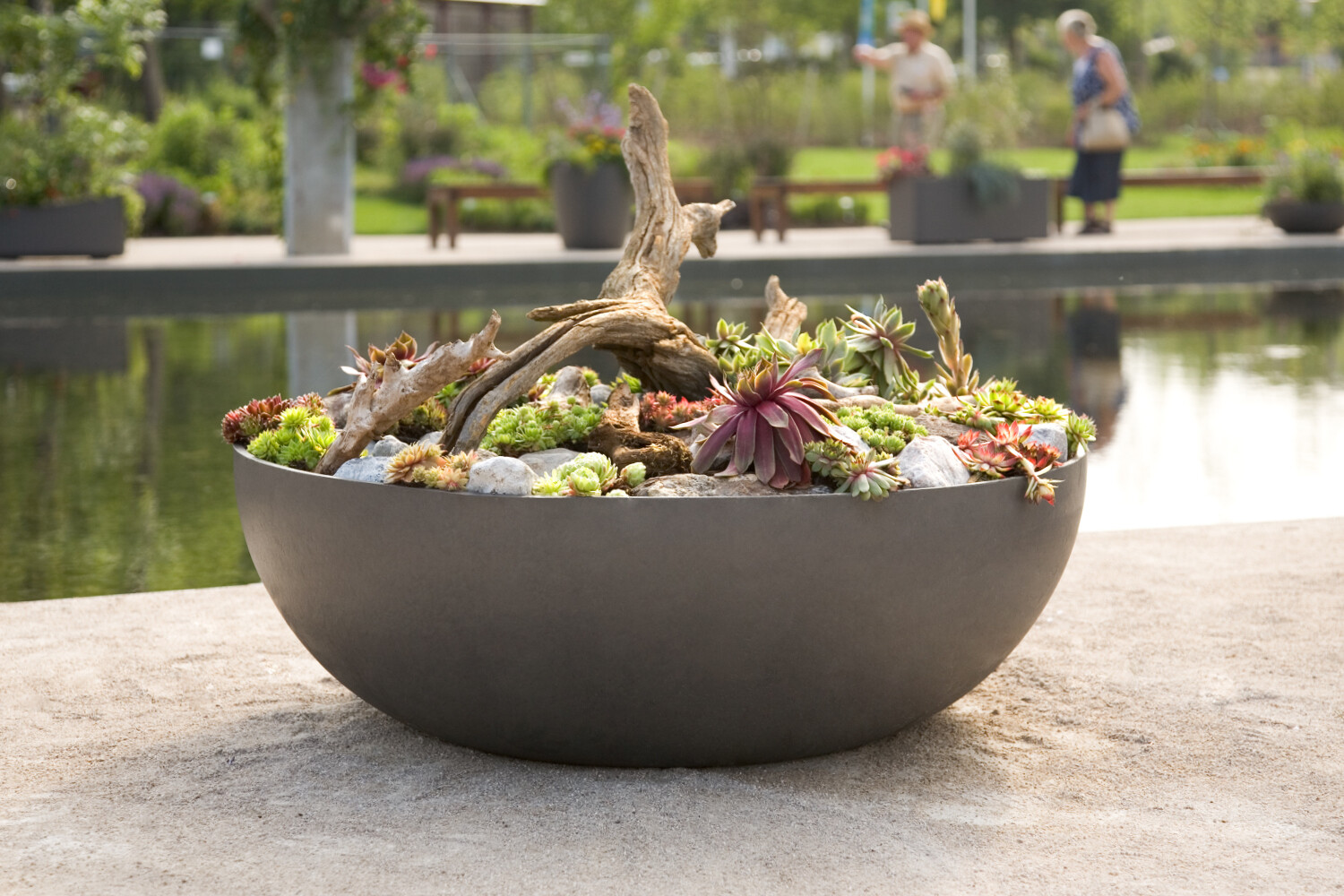 Swisspearl - Bonsai Pflanzengefäss