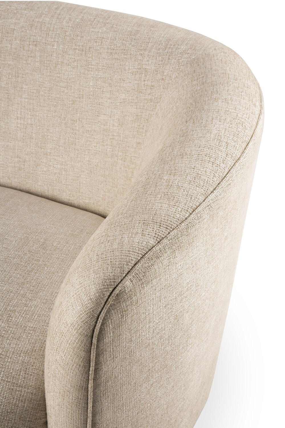 Ethnicraft - Ellipse Sofa, 3 Sitzer - Hafer