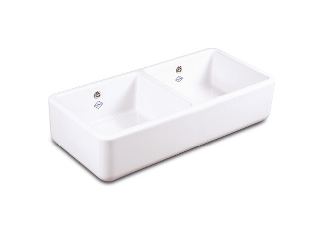 DOUBLE BOWL Spülbecken, Grösse: 80cm
