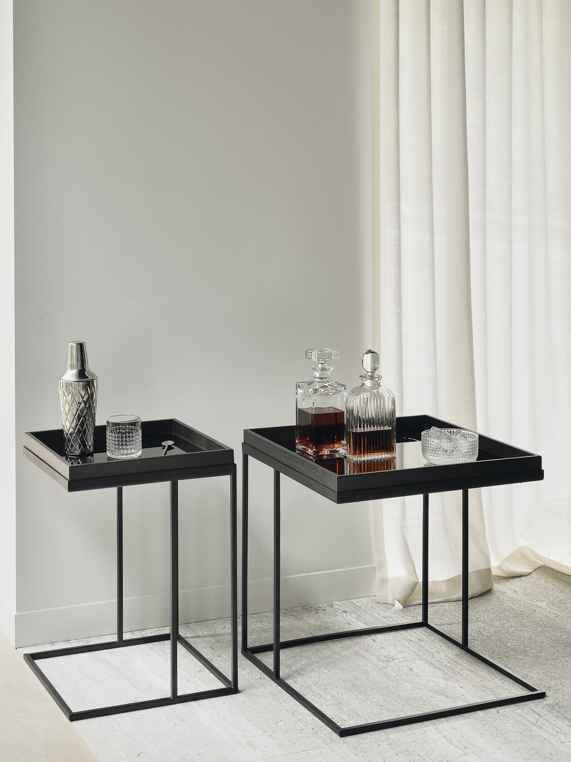 Ethnicraft - Beistelltisch - quadratisch, L