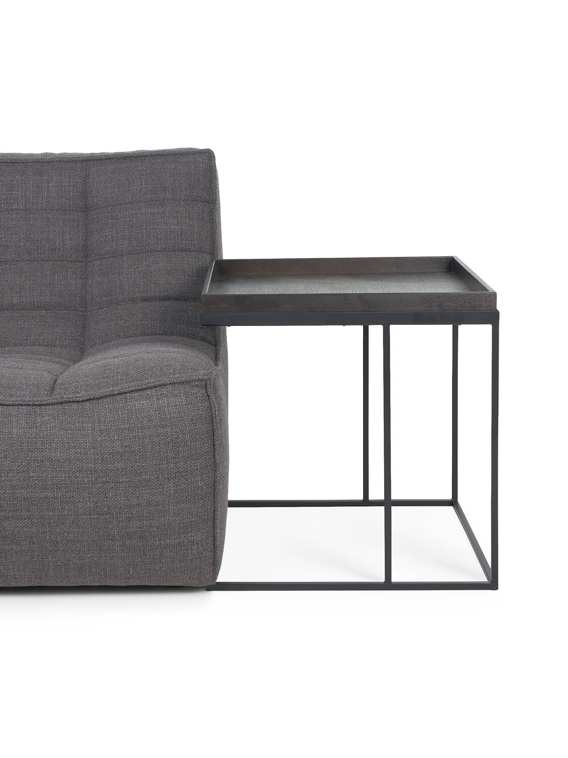 Ethnicraft - Beistelltisch - quadratisch, L