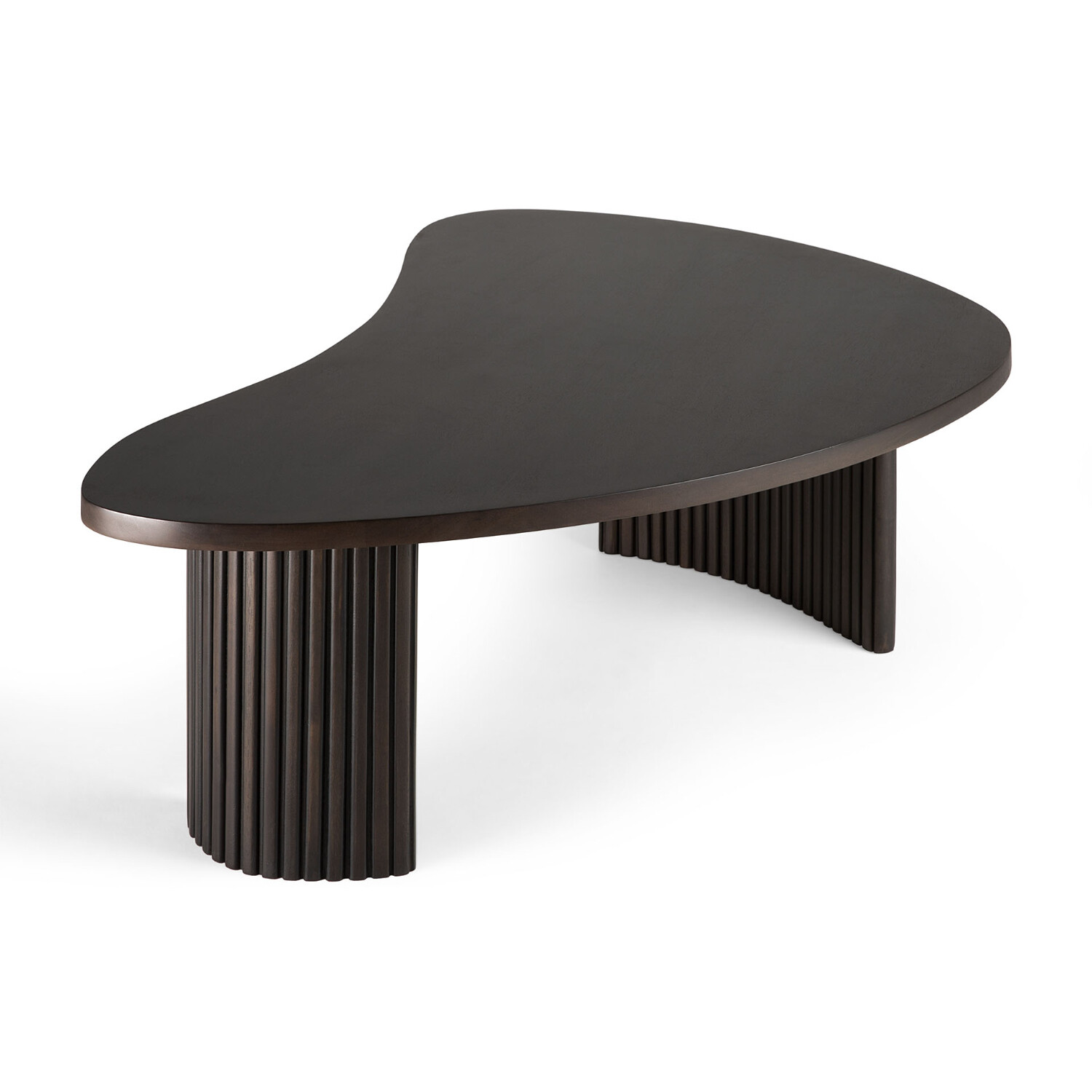 Ethnicraft - Boomerang Couchtisch - Mahagoni