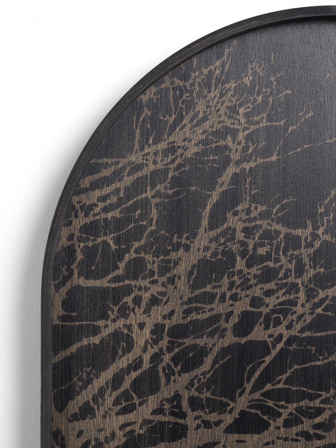 Ethnicraft - Tablett oval, M - Holz, Black Tree