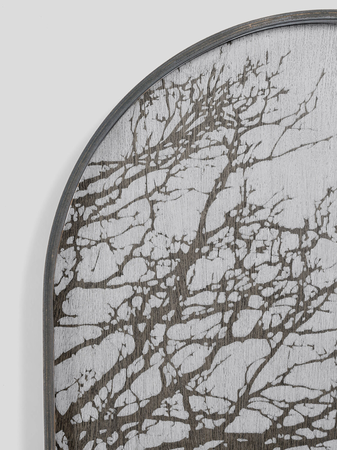 (Sale) Tablett oval, M - Holz, White Tree
