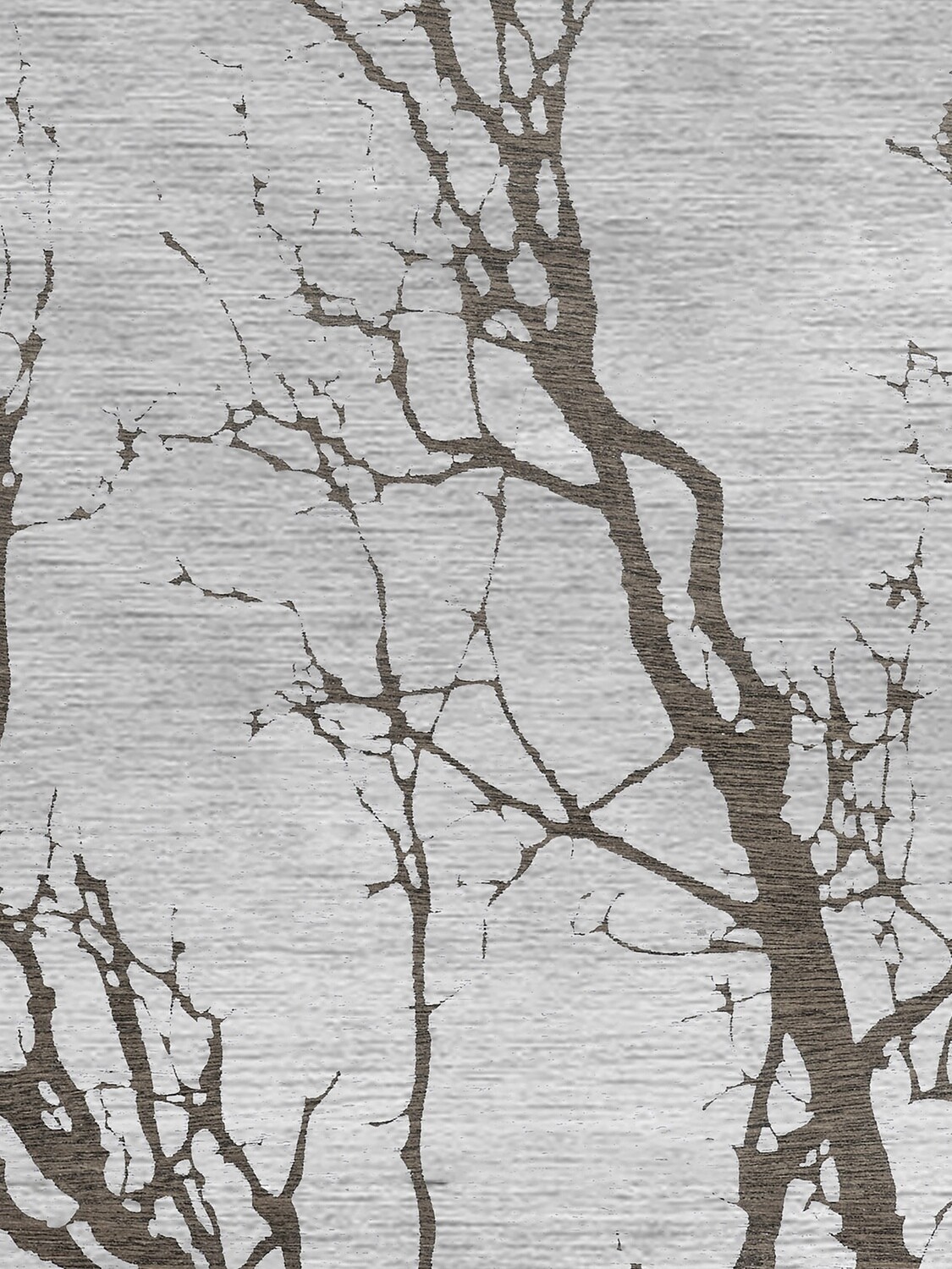 (Sale) Tablett oval, M - Holz, White Tree