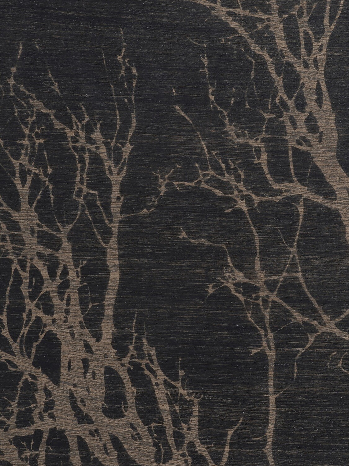 Ethnicraft - Tablett oval, M - Holz, Black Tree