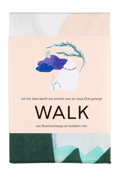 Duschvorhang Walk