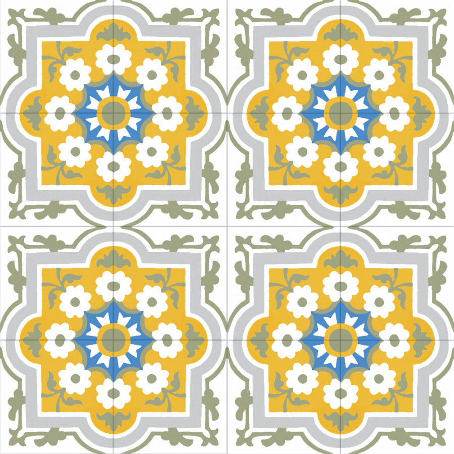 Zementfliese No. M0222