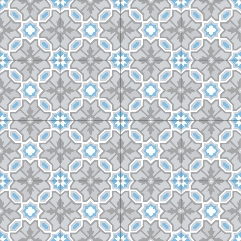 Zementfliese No. M0410