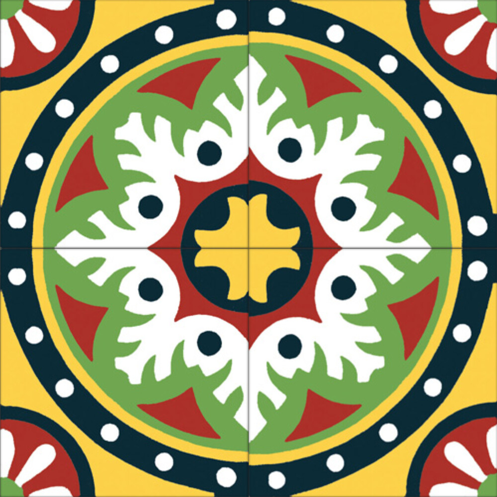 Zementfliese No. M0380