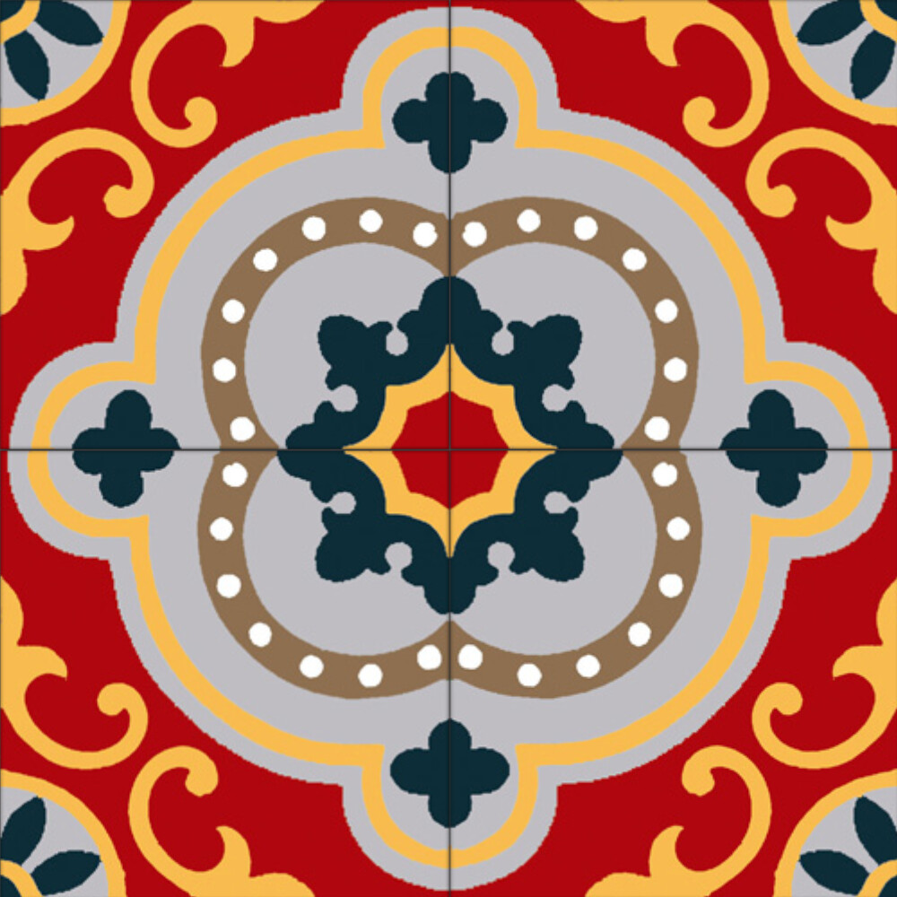 Zementfliese No. M0320