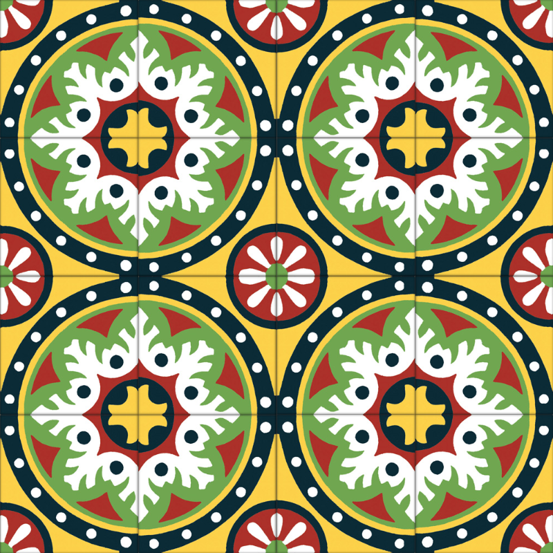 Zementfliese No. M0380
