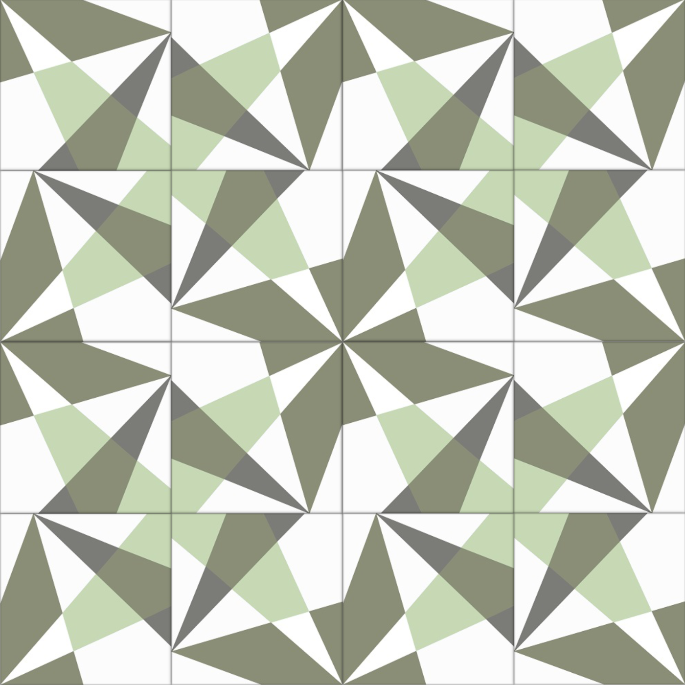 Zementfliese No. M3381