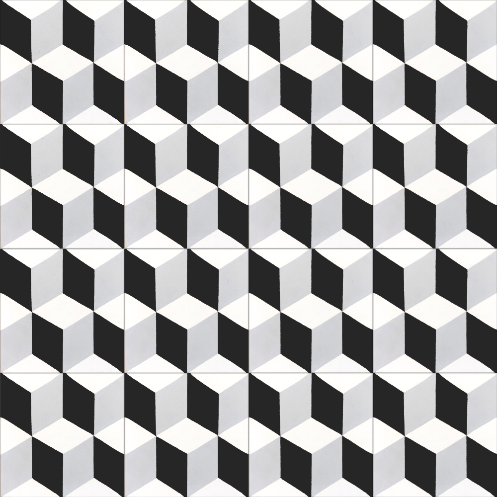 Zementfliese No. M0037