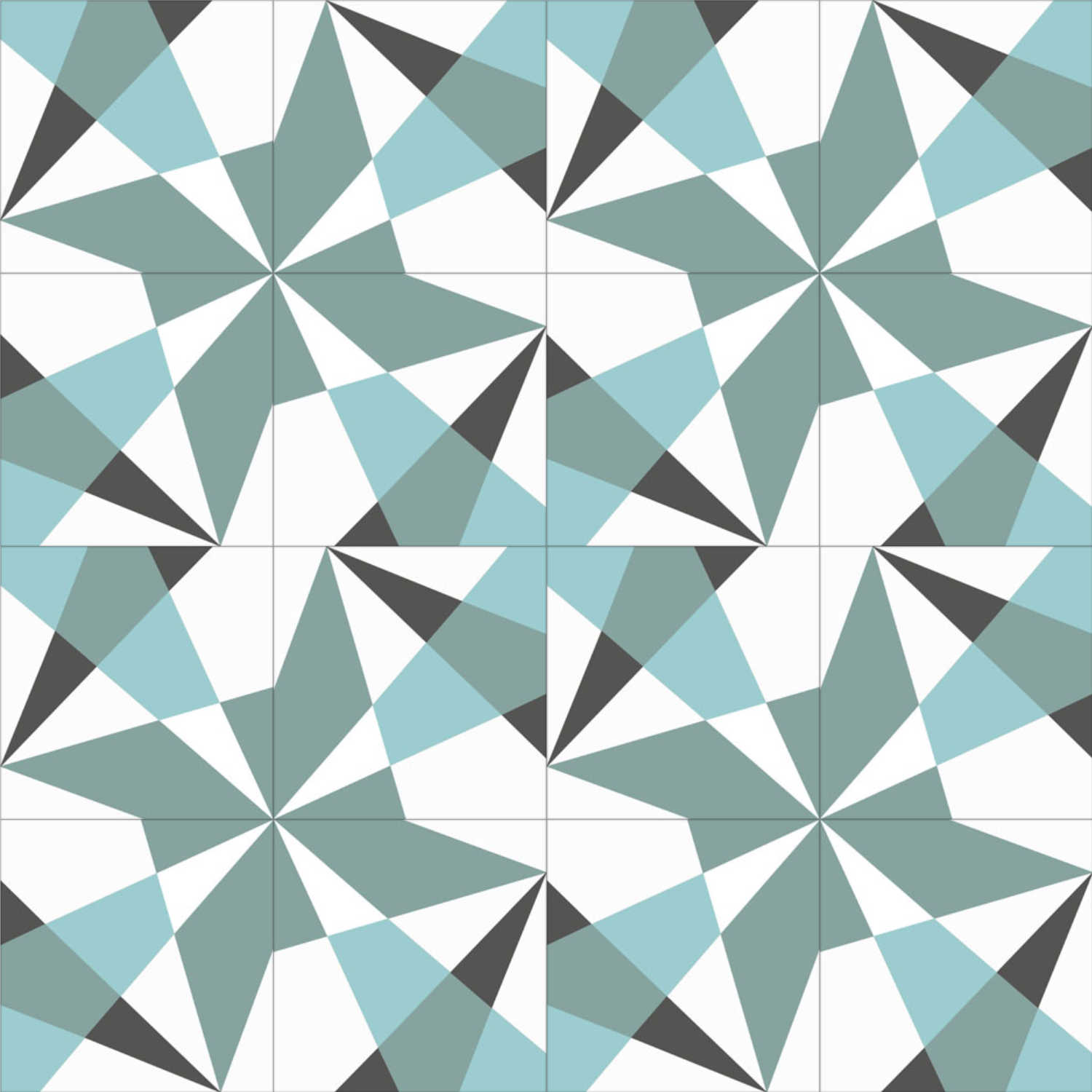 Zementfliese No. M3380