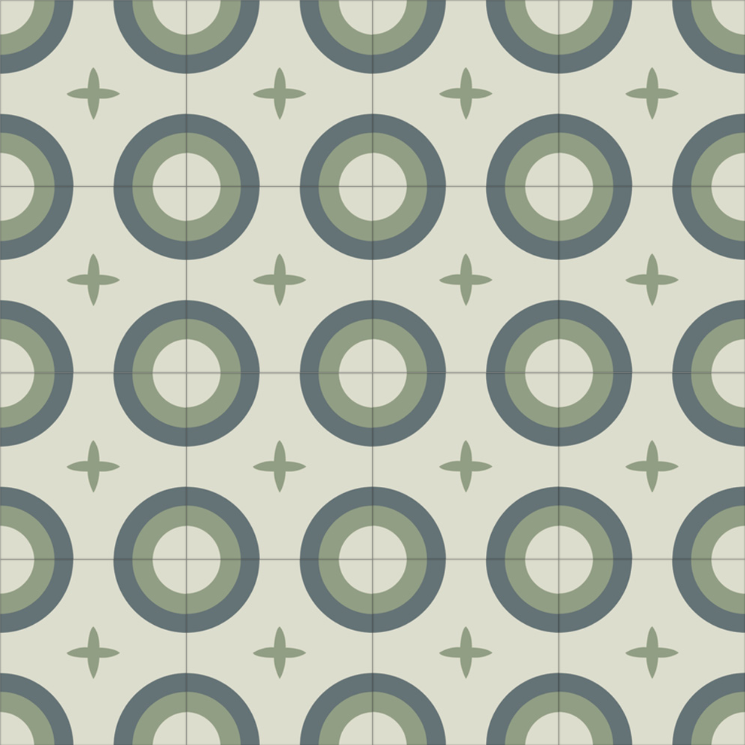 Zementfliese No. M0464