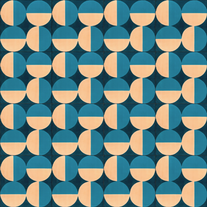 Zementfliese No. M3340