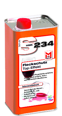 Fleckschutz für Zementfliesen - geringe Farbvertiefung