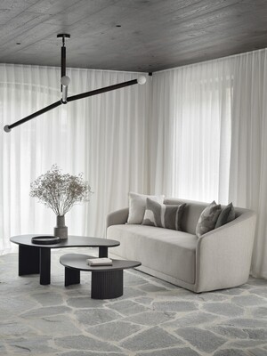 Trapez Sofa, 3 Sitzer - Beige Trapez Sofa, 3 Sitzer - Beige