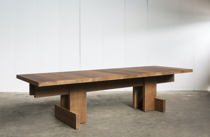 Heerenhuis - KOMBINAT Outdoor Tisch - aus Ayous-Holz, auf Mass
