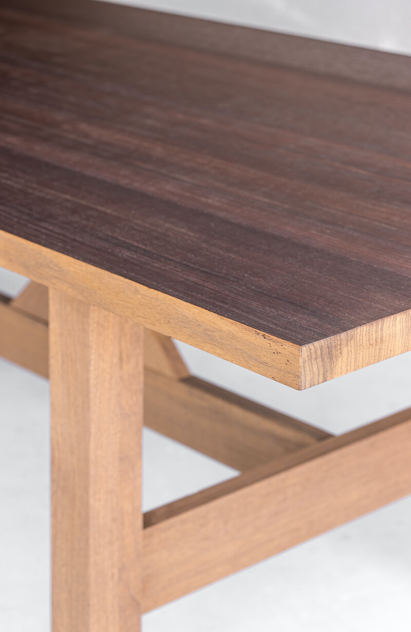 Heerenhuis - LOUZA OUTDOOR Tisch - aus Fraké-Holz, auf Mass
