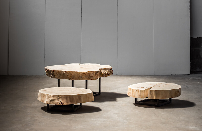 Heerenhuis - POPLAR Couchtisch aus Pappel-Holz