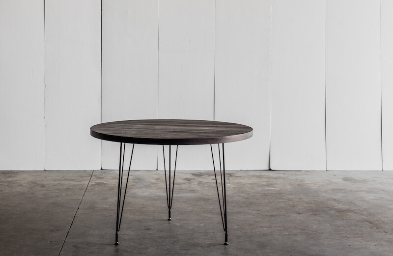 Heerenhuis - SPUTNIK Tisch auf Mass - Tischplatte 4cm rund