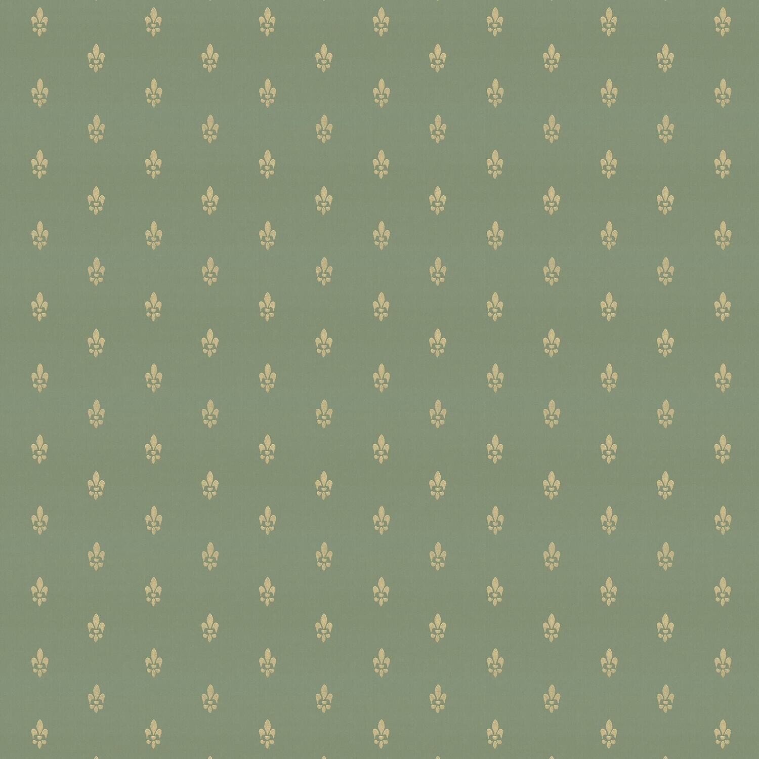 Fransk lilja, Farbe: Grün / Gold, Grösse: Rolle