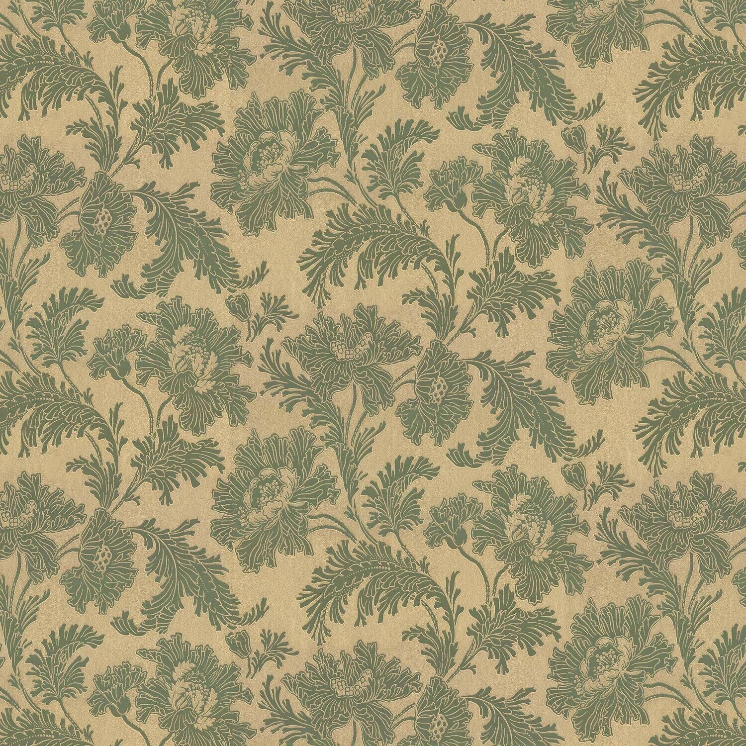 Hällestrand, Farbe: Grün / Gold, Grösse: Rolle