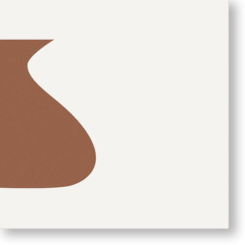 Zementfliese MINI PÖT - Terracotta - Jarre B