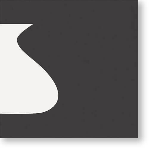 Zementfliese MINI PÖT - Noir - Jarre B-2