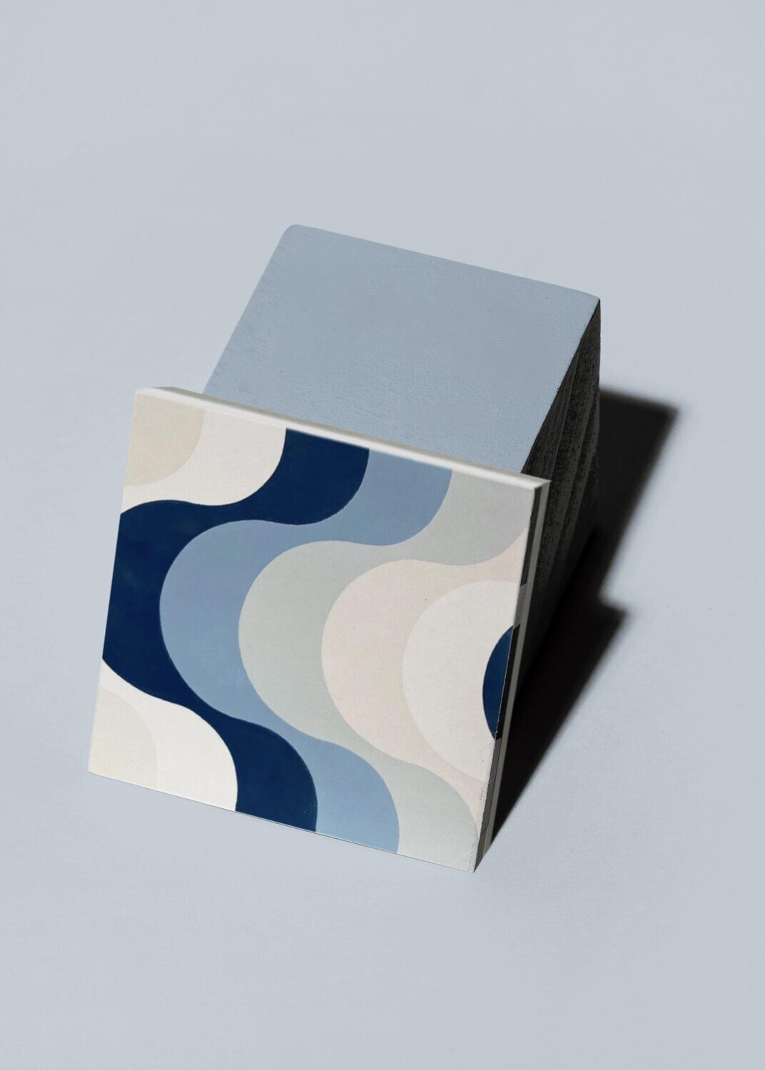 Zementfliese No. MFC05 Blau