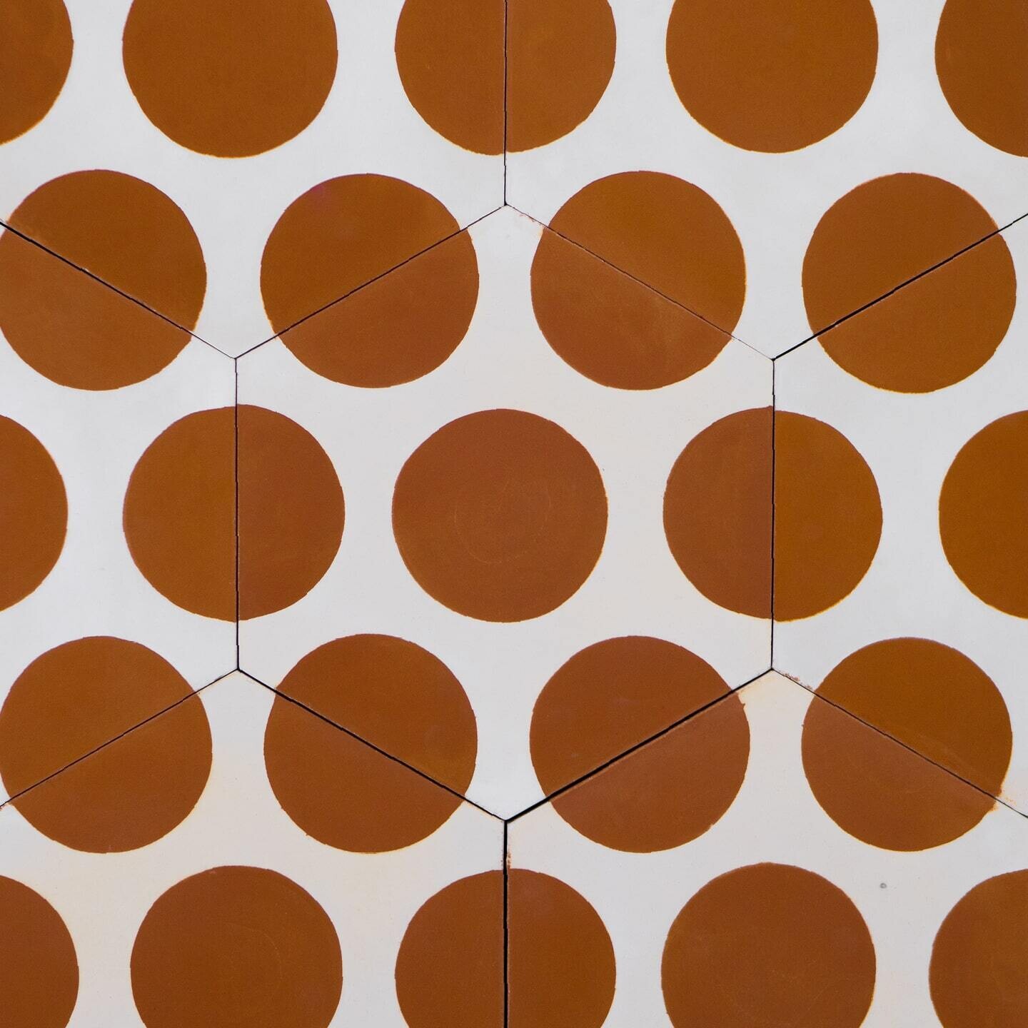 Zementfliese No. MFC15-1 Terracotta