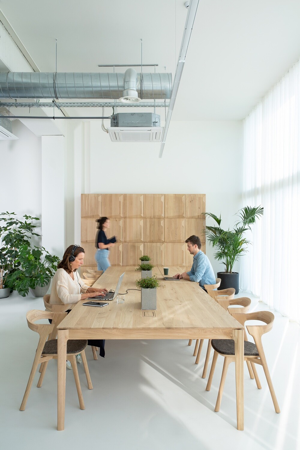 Ethnicraft - Bok Cowork Schreibtisch - Eiche
