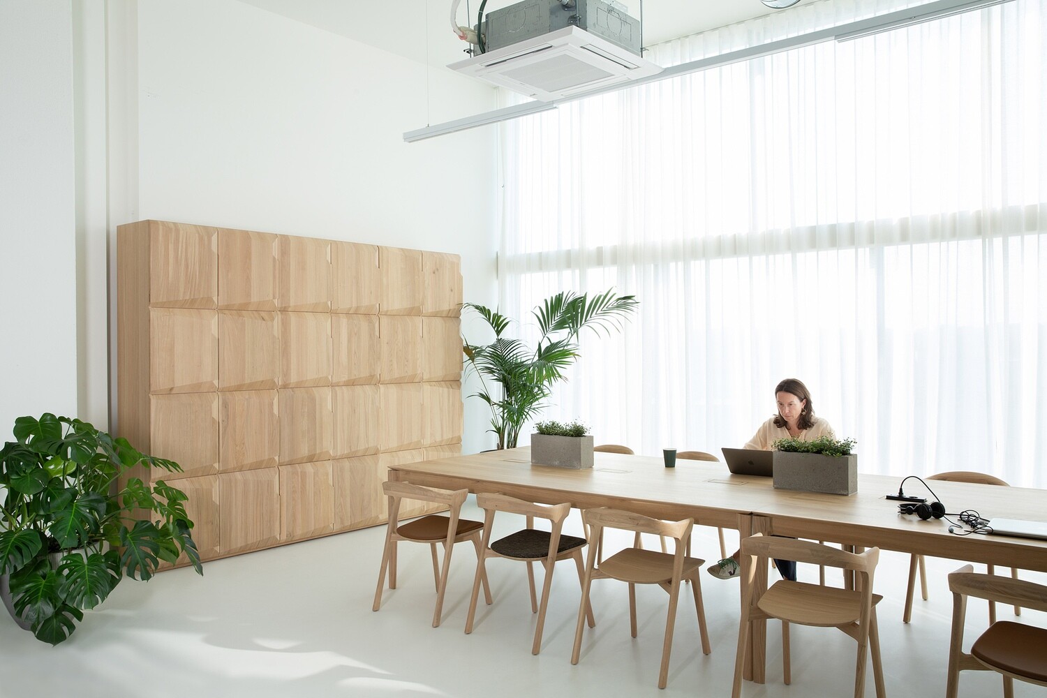Ethnicraft - Bok Cowork Schreibtisch - Eiche
