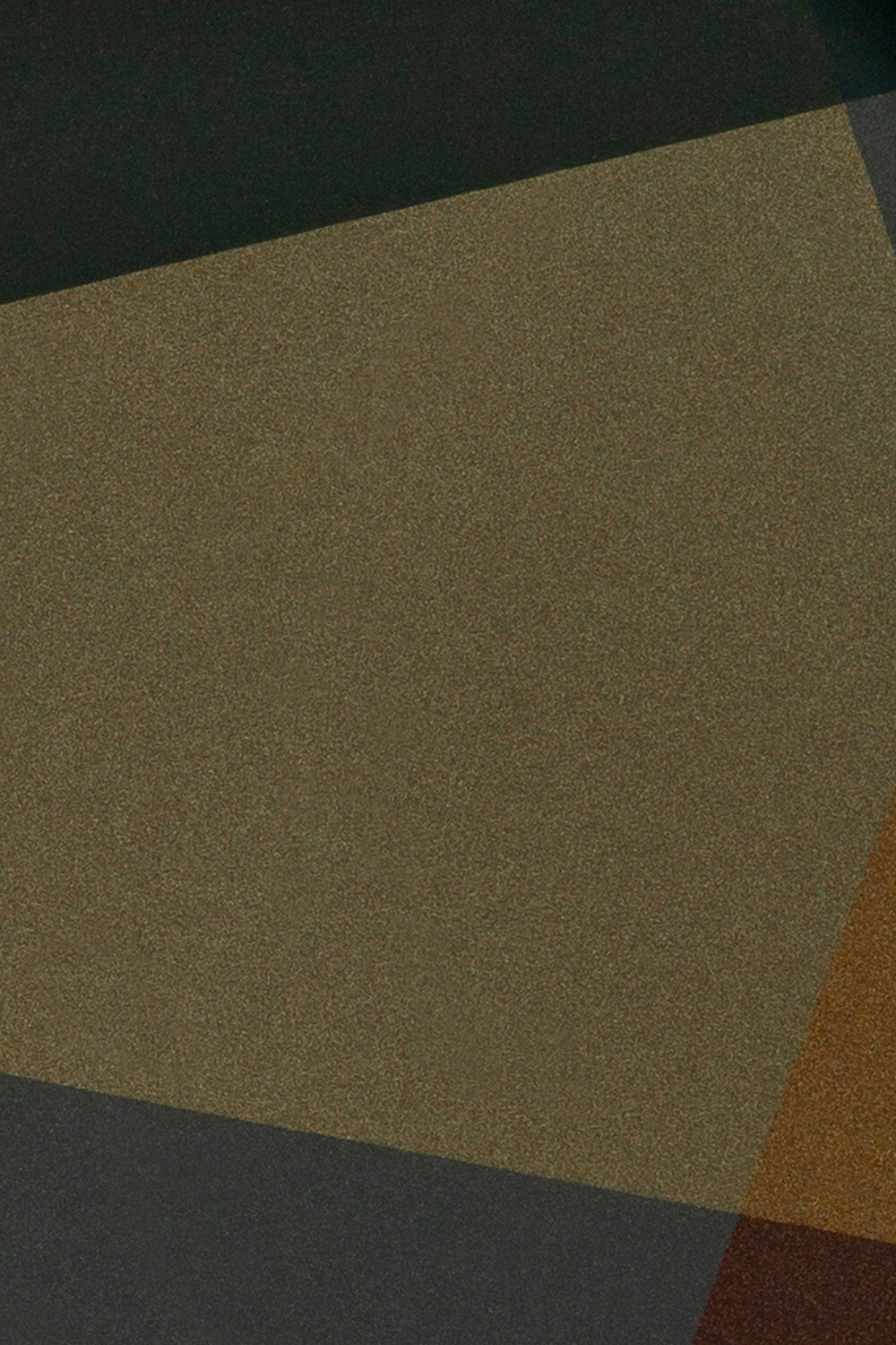 Ethnicraft - Tablett Angle Slate - Glas, rund, 48cm