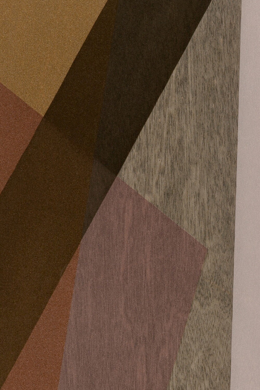 Ethnicraft - Tablett Angle Pinot - Glas, oval, M