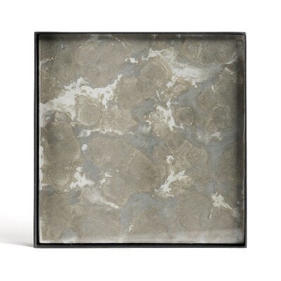 Valet Tray Organic Fossil - Glas, rechteckig, S Valet Tray Organic Fossil - Glas, rechteckig, S