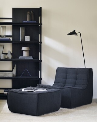 N701 Sofa - 1 Sitzer, Graphit, Eco Stoff N701 Sofa - 1 Sitzer, Graphit, Eco Stoff