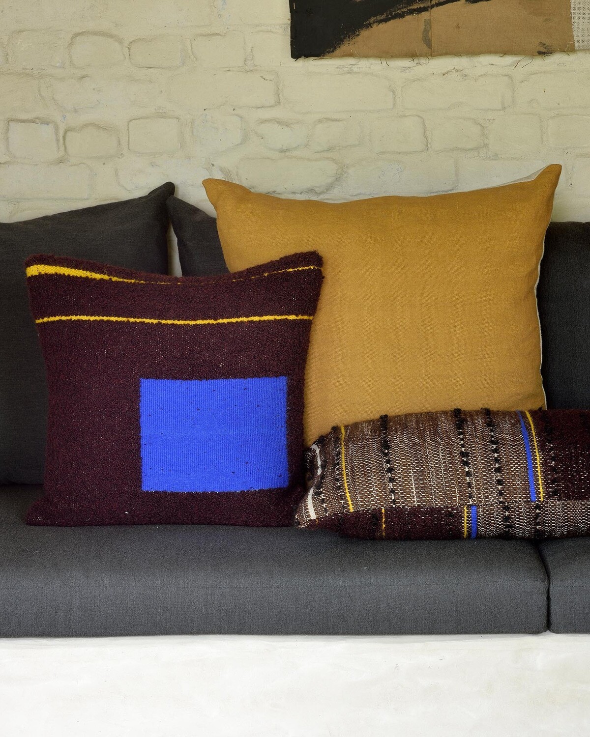 Ethnicraft - Kissen Tulum Dark