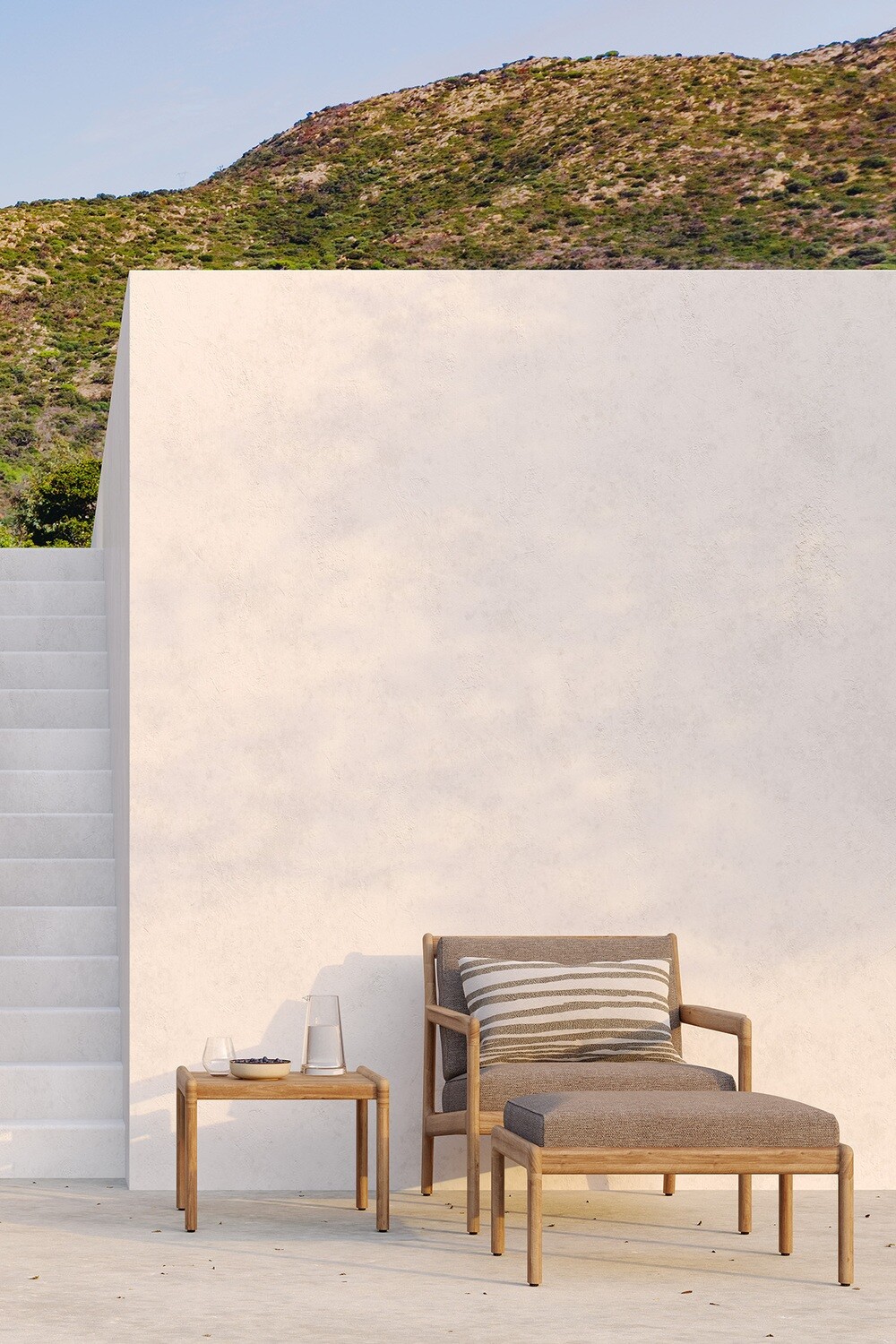 Ethnicraft - Kissen Stripes Outdoor