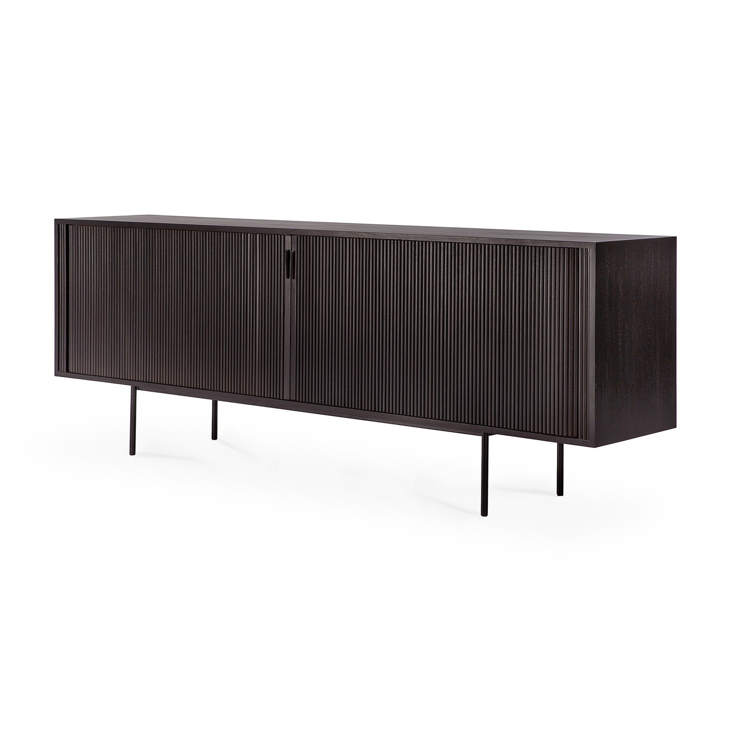 Ethnicraft - Roller Max Anrichte - Teak, Schwarz